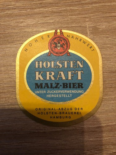 Bieretikett holsten brauerei - bieretikett, holsten-brauerei