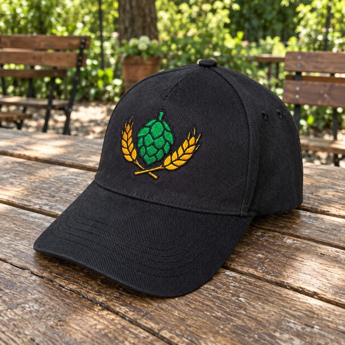 Hopfen und malz cap - und, bestickt