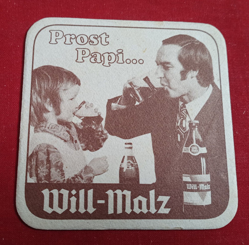 Bierdeckel brauerei will - bierdeckel,