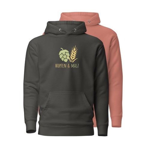Hoodie hopfen malz damen - &,