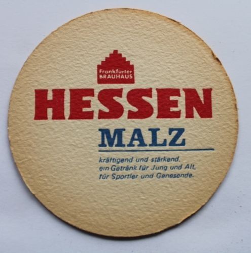 Bierdeckel frankfurter - -,