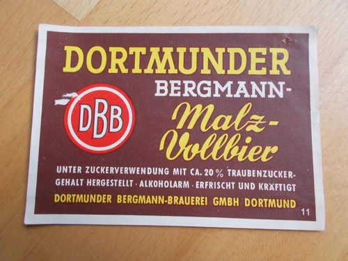 älteres bieretikett dortmund - Älteres,