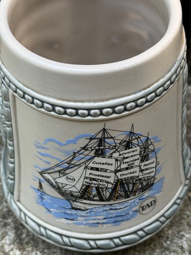 Keramik bierkrug hopfen - keramik,