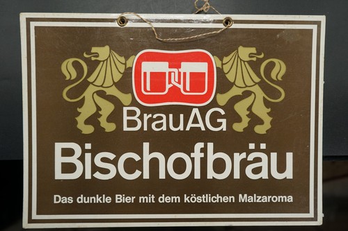 Werbung reklame schild pappe - werbung,